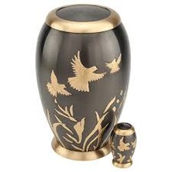 Flying Doves Adult Cremation Urn