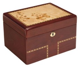 Burlwood Treasure Chest