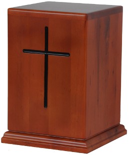 A - Dark Cherry Adult Urn