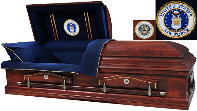 TEXAS POPLAR - Air Force Casket