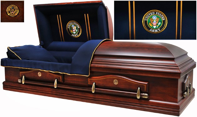 TEXAS POPLAR - Army Casket