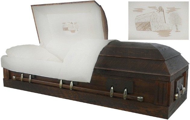 Camouflage Casket - WC7870BP