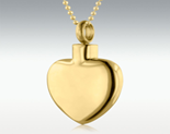 Gold Heart Pendant