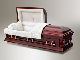 Pecan - Discount Funeral Caskets, Discount Funeral Urns, Houston, TX - WC-W2001SC