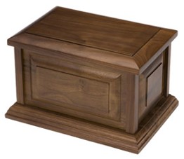 Solid Wood Urn - WC709 W