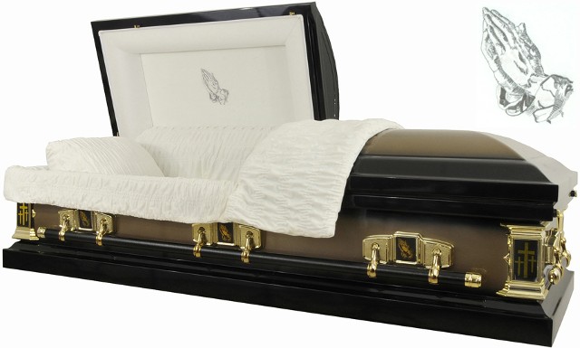 Praying Hands Casket - WC8384FS